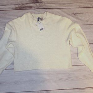 Divided by H&M Sweater Cream Sz S